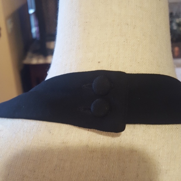 Amanda smith petite black dress with ruffle detail - Picture 5 of 8